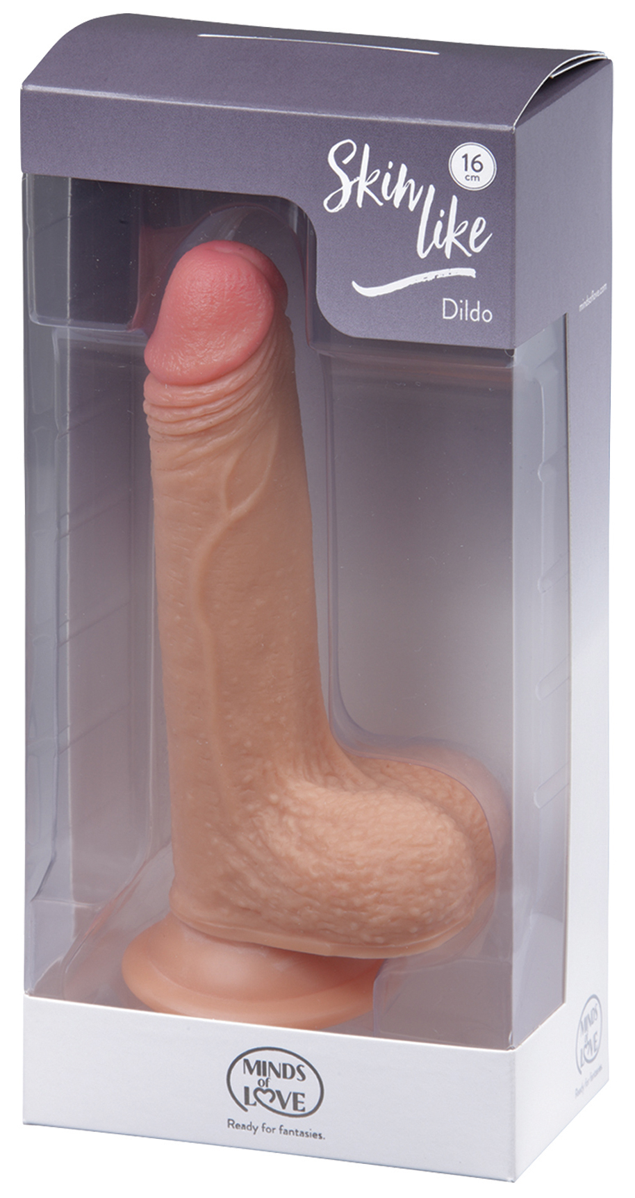 This extremely sensitive dildo, with its pronounced glans, textured scrotum...